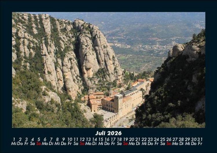 Produktbild: Spanien 2026 Fotokalender DIN A5