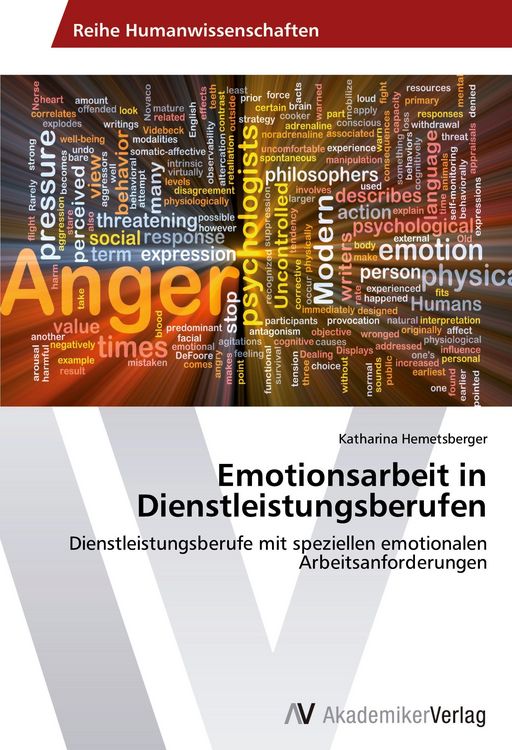 Produktbild: Emotionsarbeit in Dienstleistungsberufen