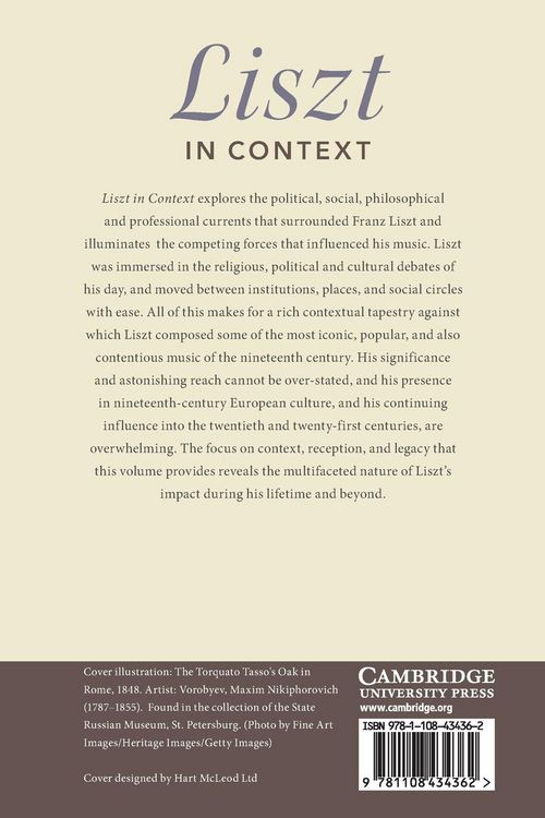 Produktbild: Liszt in Context