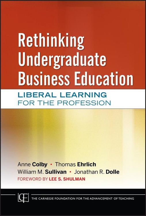 Produktbild: Rethinking Undergraduate Business Education
