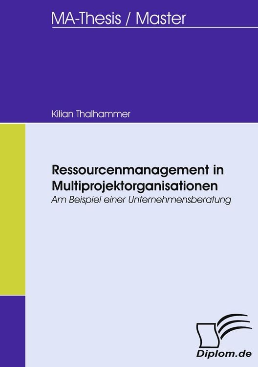 Produktbild: Ressourcenmanagement in Multiprojektorganisationen