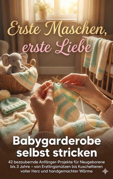 Produktbild: Erste Maschen, erste Liebe: Babygarderobe selbst stricken