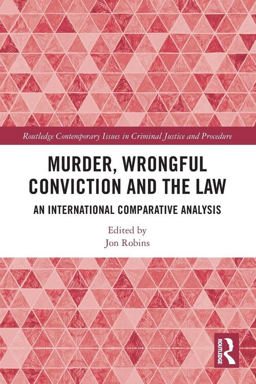 Produktbild: Murder, Wrongful Conviction and the Law