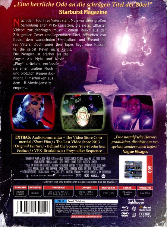 Produktbild: The Last Video Store - Mediabook - Limited Edition (Blu-ray+DVD)