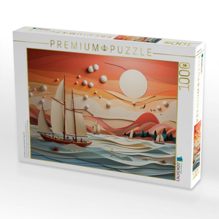 Produktbild: CALVENDO Puzzle Ein Motiv aus dem Kalender Paper Art | 1000 Teile Lege-Gr&ouml;&szlig;e 64x48cm Foto-Puzzle f&uuml;r gl&uuml;ckliche Stunden