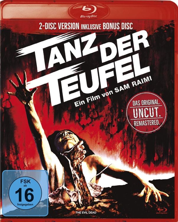 Produktbild: Tanz der Teufel 1 - Uncut/Remastered Version (+ Bonus-Blu-ray)