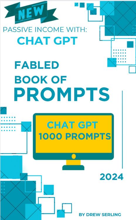 Produktbild: Fabled Book of Prompts: Passive Income with Chat GPT