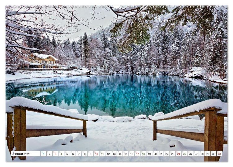 Produktbild: Berner Oberland - Ausflugsziele (hochwertiger Premium Wandkalender 2026 DIN A2 quer), Kunstdruck in Hochglanz