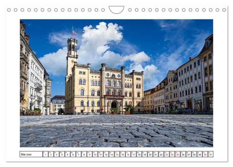 Produktbild: Von Bad Muskau zur Rakotzbr&uuml;cke ins Zittauer Gebirge (Wandkalender 2026 DIN A4 quer), CALVENDO Monatskalender
