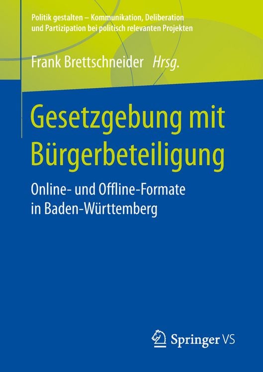 Produktbild: Gesetzgebung mit B&uuml;rgerbeteiligung