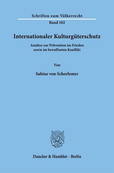 Produktbild: Internationaler Kulturg&uuml;terschutz.