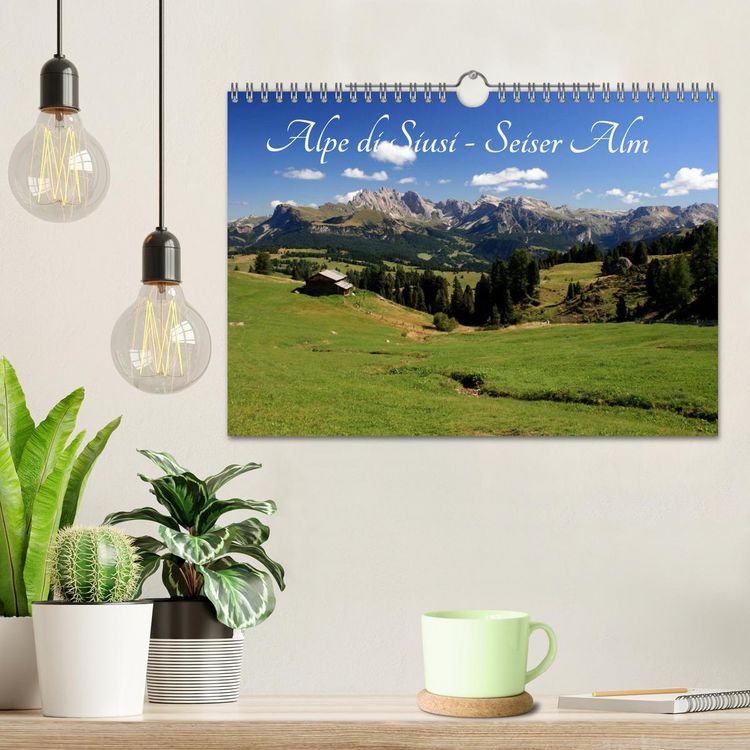 Produktbild: Alpe di Siusi - Seiser Alm (Wandkalender 2026 DIN A4 quer), CALVENDO Monatskalender