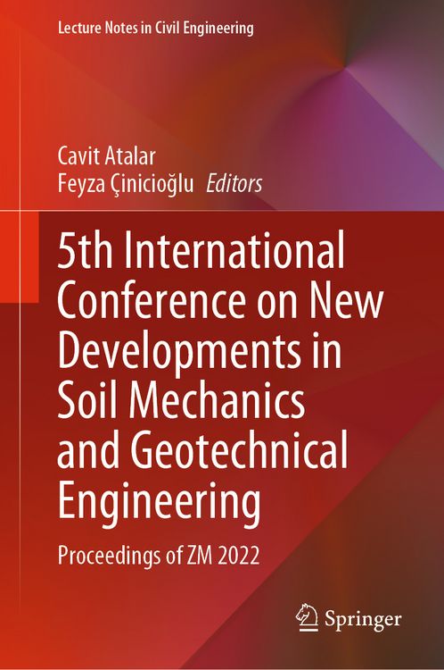 Produktbild: 5th International Conference on New Developments in Soil Mechanics and Geotechnical Engineering