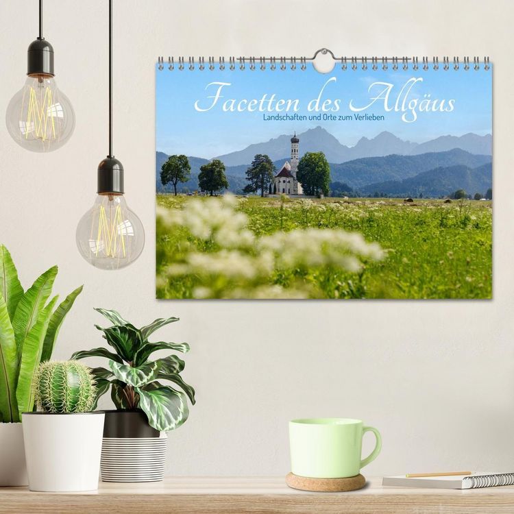 Produktbild: Facetten des Allg&auml;us. Landschaften und Orte zum Verlieben (Wandkalender 2027 DIN A4 quer), CALVENDO Monatskalender