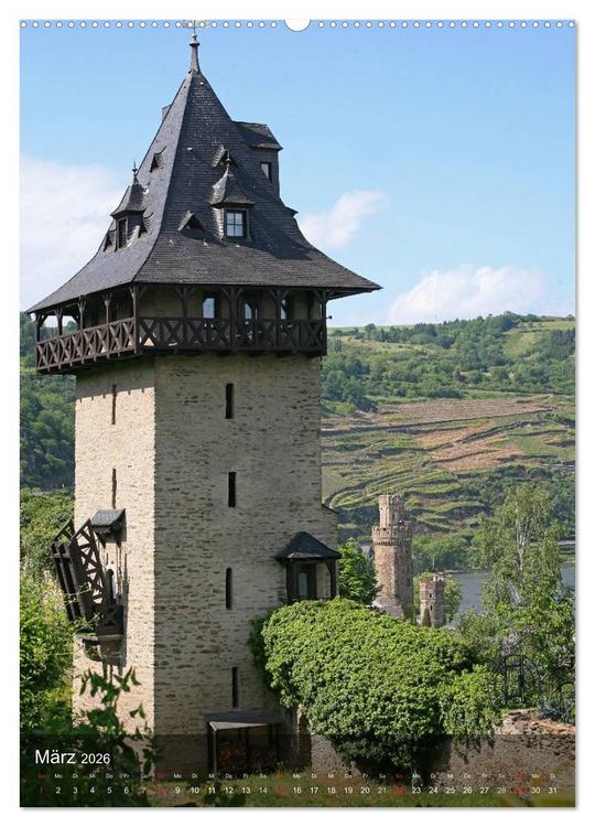 Produktbild: Oberwesel am Rhein (Wandkalender 2026 DIN A2 hoch), CALVENDO Monatskalender