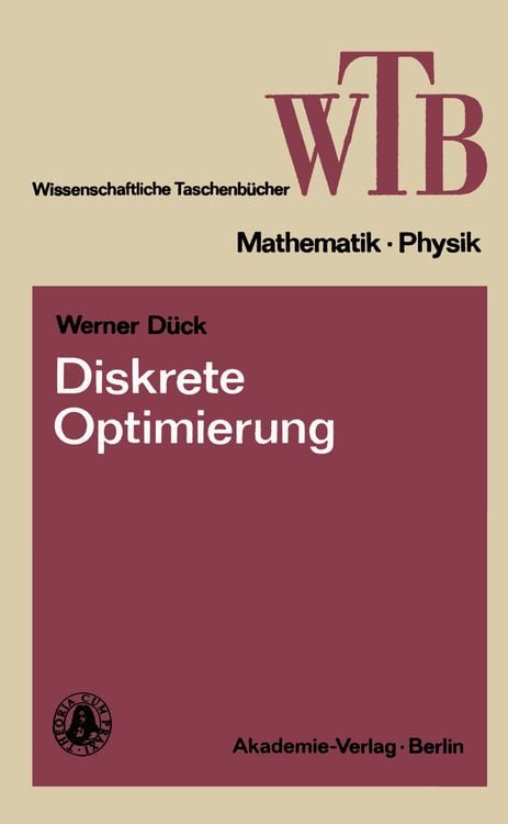 Produktbild: Diskrete Optimierung