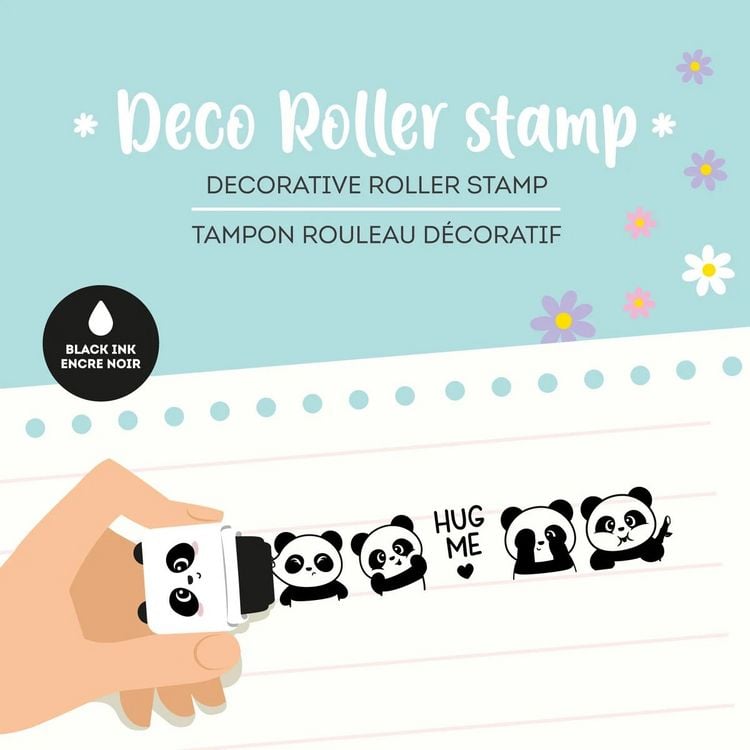 Produktbild: Legami Drehstempel - Panda - Schwarz
