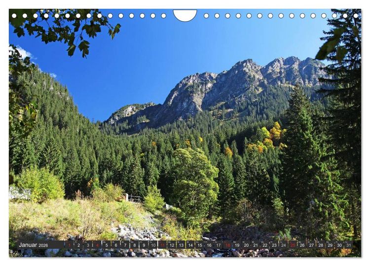 Produktbild: Vorarlberg in &Ouml;sterreich (Wandkalender 2026 DIN A4 quer), CALVENDO Monatskalender