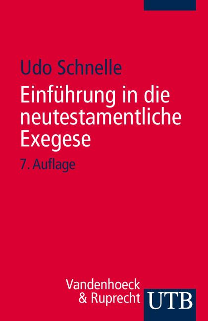 Produktbild: Einf&uuml;hrung in die neutestamentliche Exegese