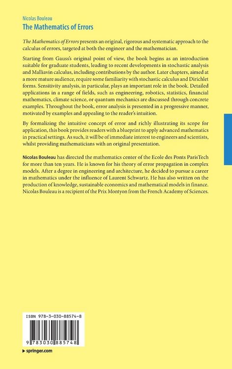 Produktbild: The Mathematics of Errors