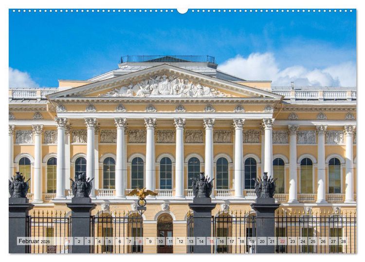 Produktbild: St. Petersburg - Historische Altstadt (Wandkalender 2026 DIN A2 quer), CALVENDO Monatskalender