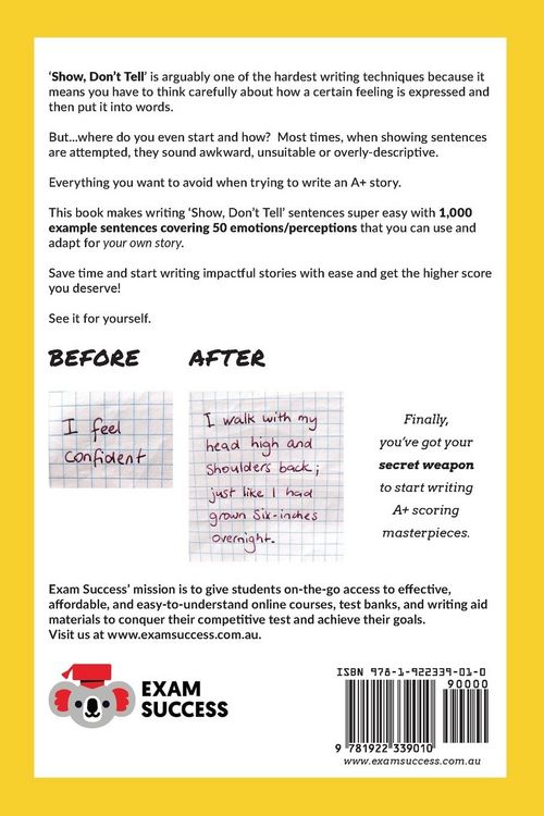 Produktbild: 1,000 Example Sentences to Help You 'Show' Not 'Tell' in Writing