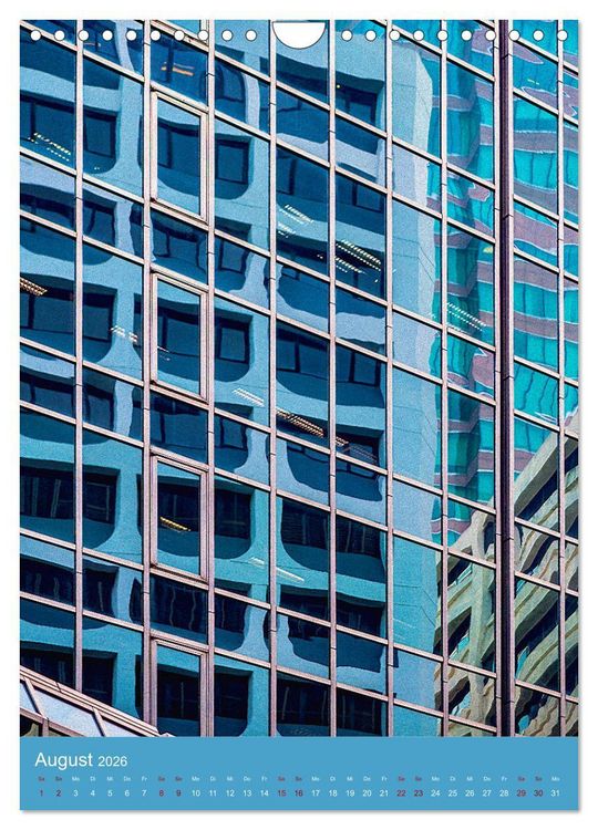 Produktbild: Architektur im Spiegelbild (Wandkalender 2026 DIN A4 hoch), CALVENDO Monatskalender