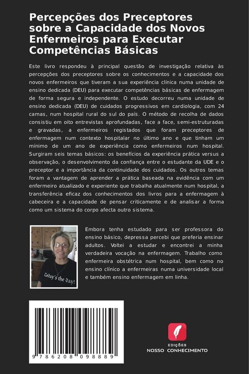 Produktbild: Percep&ccedil;&otilde;es dos Preceptores sobre a Capacidade dos Novos Enfermeiros para Executar Compet&ecirc;ncias B&aacute;sicas