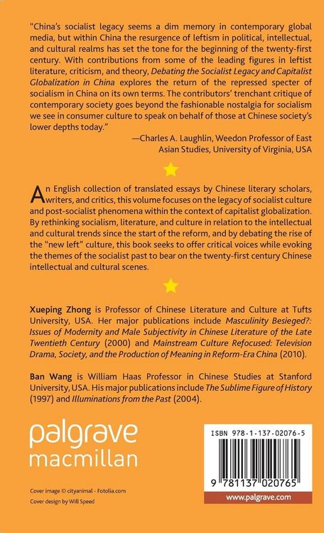 Produktbild: Debating the Socialist Legacy and Capitalist Globalization in China