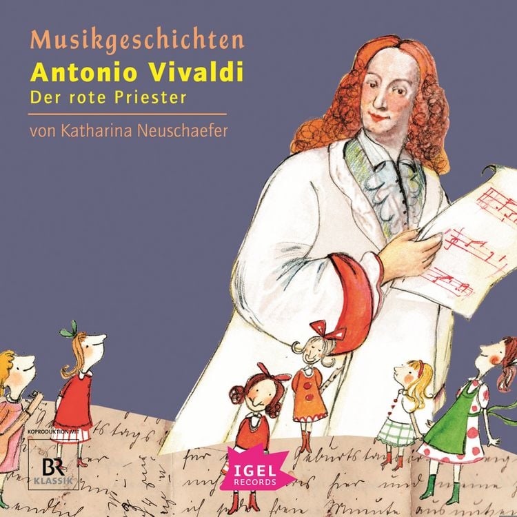 Produktbild: Musikgeschichten. Antonio Vivaldi. Der rote Priester