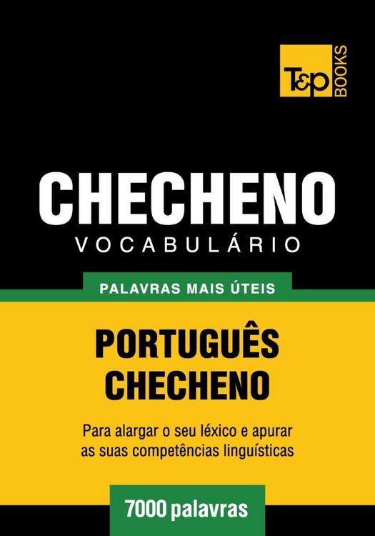 Produktbild: Vocabul&aacute;rio Portugu&ecirc;s-Checheno - 7000 palavras