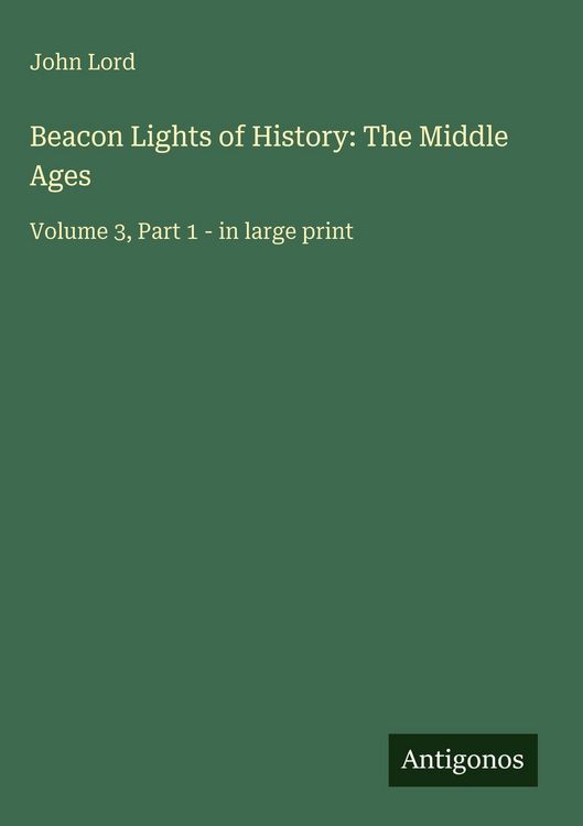 Produktbild: Beacon Lights of History: The Middle Ages