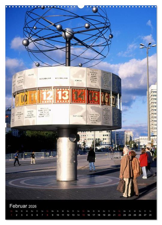Produktbild: Weltstadt Berlin (hochwertiger Premium Wandkalender 2026 DIN A2 hoch), Kunstdruck in Hochglanz