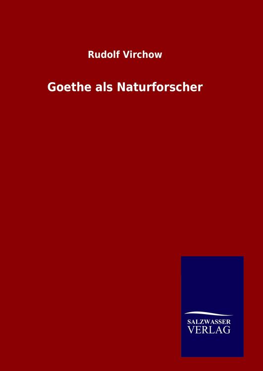 Produktbild: Goethe als Naturforscher