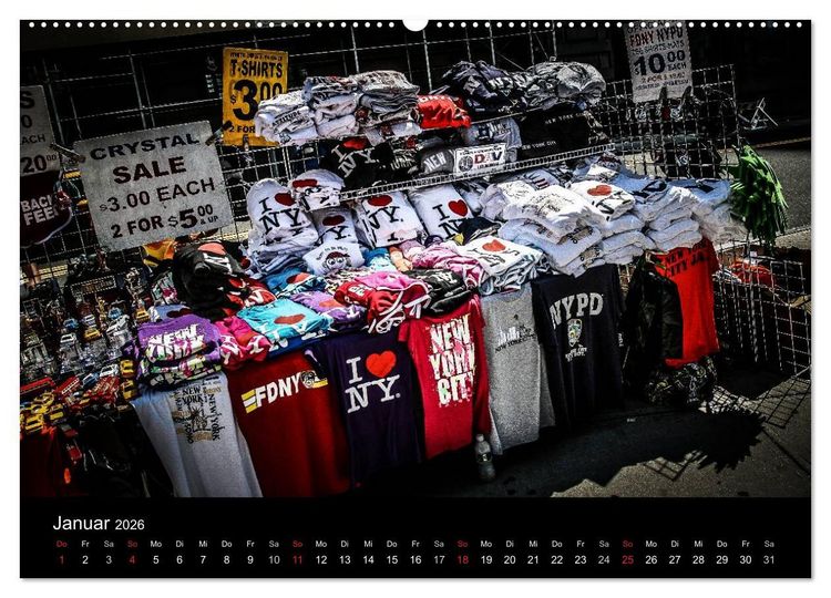 Produktbild: New York feeling (Wandkalender 2026 DIN A2 quer), CALVENDO Monatskalender