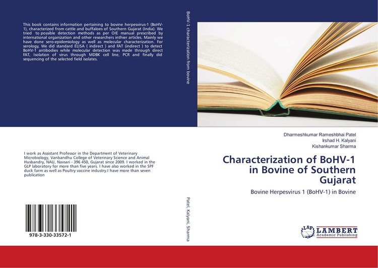 Produktbild: Characterization of BoHV-1 in Bovine of Southern Gujarat