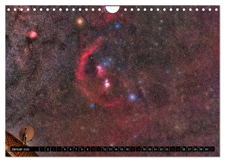 Produktbild: Deepsky Wide (Wandkalender 2026 DIN A4 quer), CALVENDO Monatskalender