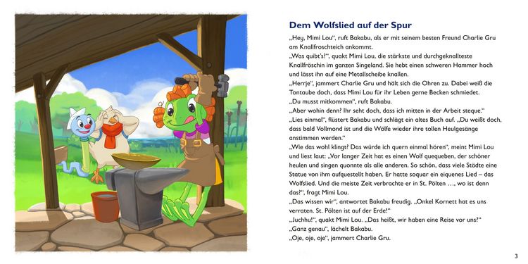 Produktbild: Bakabu und das Wolfslied von St. P&ouml;lten