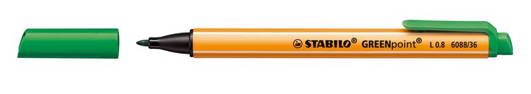 Produktbild: STABILO GREENpoint 0.8mm gr&uuml;n