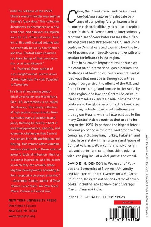 Produktbild: China, The United States, and the Future of Central Asia