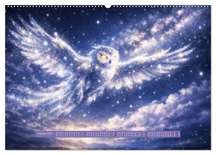 Produktbild: UNsichtbare Tiere - Eine poetische Sammlung aus Licht, Nebel und Fantasie (hochwertiger Premium Wandkalender 2027 DIN A2 quer), Kunstdruck in Hochglanz