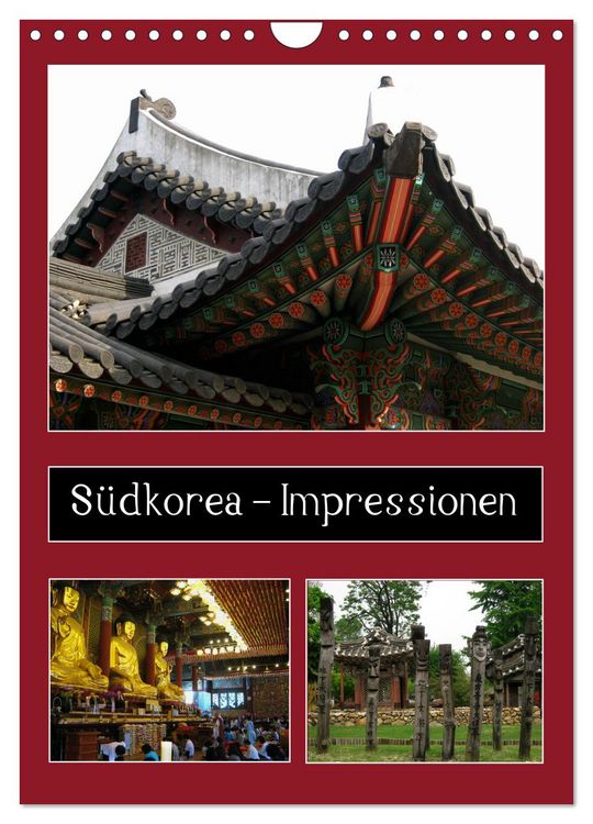 Produktbild: S&uuml;dkorea &ndash; Impressionen (Wandkalender 2026 DIN A4 hoch), CALVENDO Monatskalender
