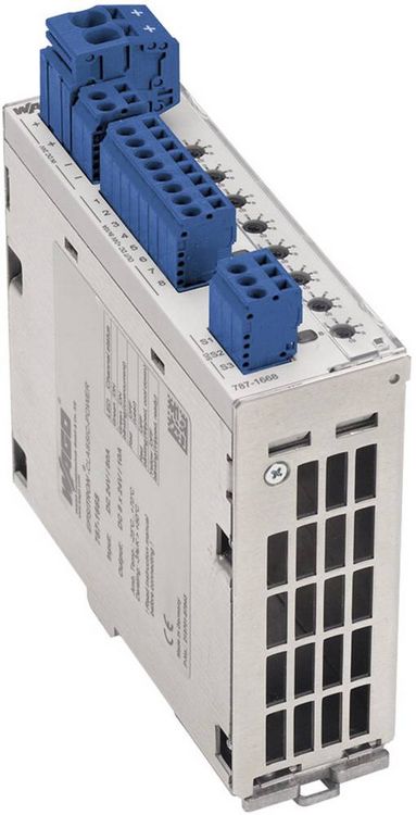 Produktbild: WAGO 787-1668 Elektronischer Schutzschalter 24 V/DC 10 A 240 W Anzahl Ausg&auml;nge:8 x Inhalt 1 St.