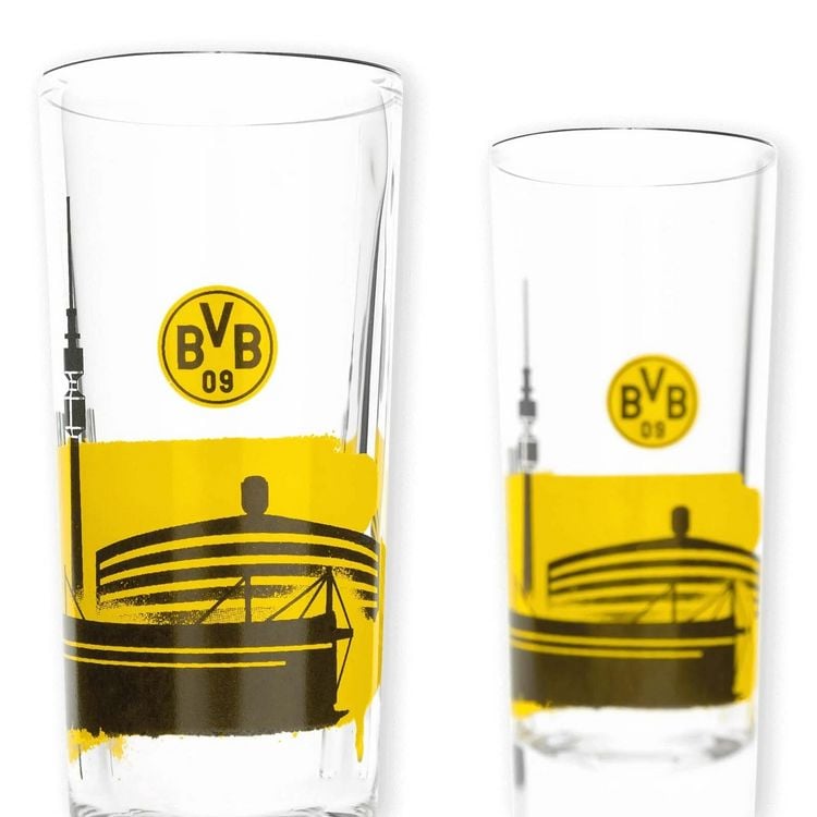 Produktbild: BVB 22440100 - BVB Schnapsglas Skyline (2 St&uuml;ck)