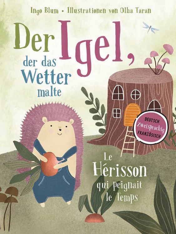 Produktbild: Der Igel, der das Wetter malte - Le hérisson qui peignait le temps