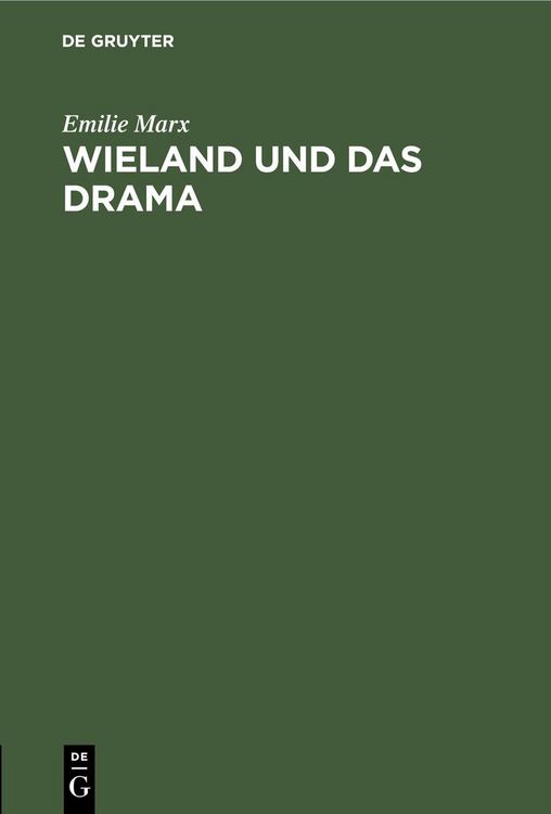 Produktbild: Wieland und das Drama