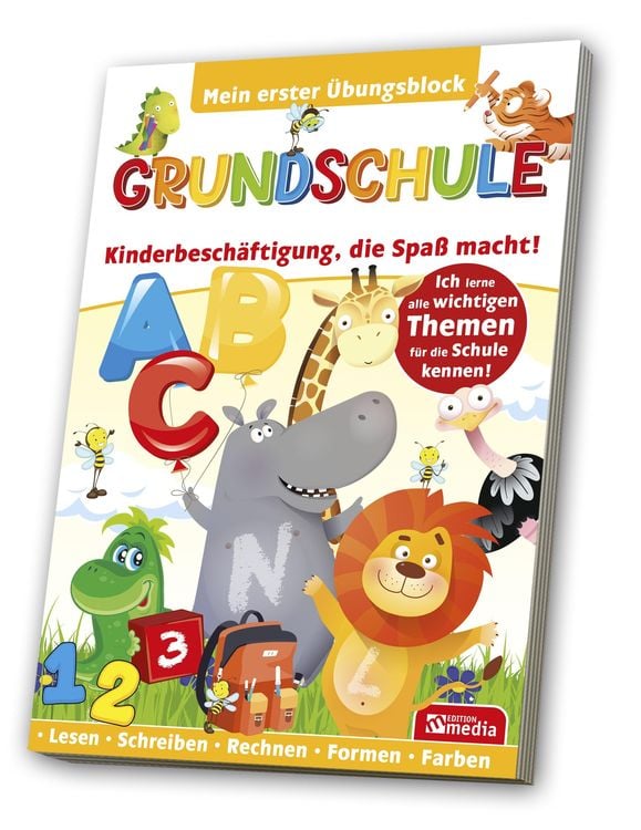 Produktbild: Lern- / &Uuml;bungsblock A5 - Grundschule