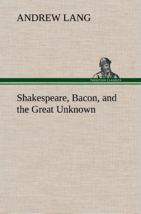 Produktbild: Shakespeare, Bacon, and the Great Unknown