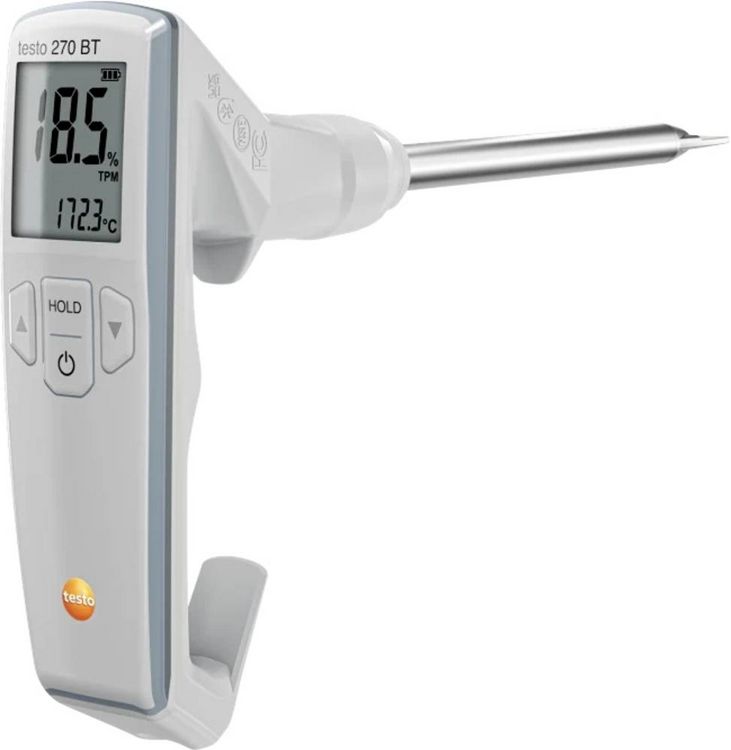 Produktbild: Testo 0563 2770 Frittier&ouml;ltester +40 - +200&deg;C F&uuml;hler-Typ PTC HACCP-konform, IP65