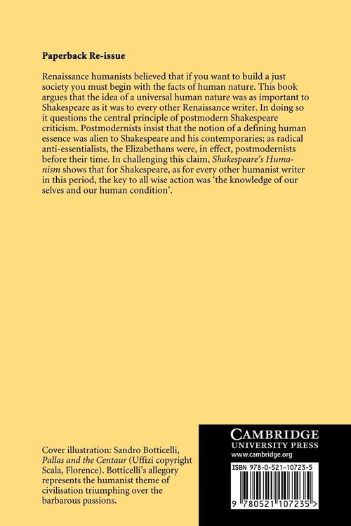 Produktbild: Shakespeare's Humanism